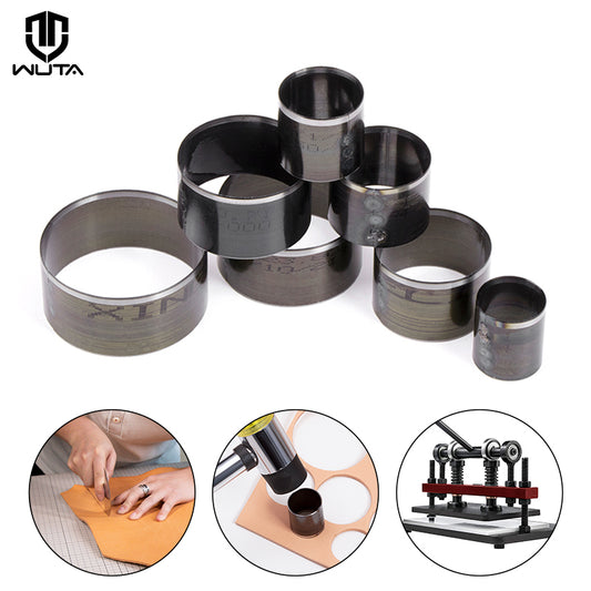 7Pcs Sharp Die Circle Stencil Leather Cutting  Mold
