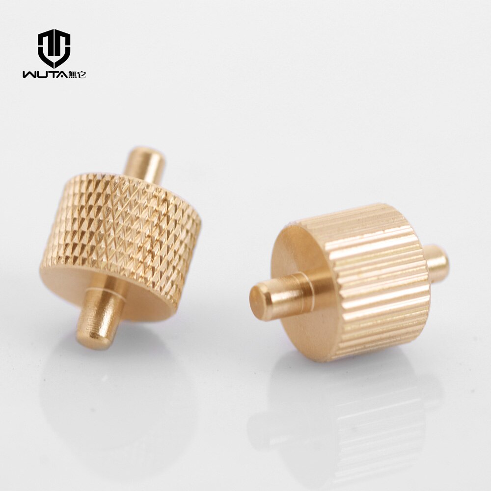 Leather Craft Brass Edge Oil Box With Two Rollers | WUTA