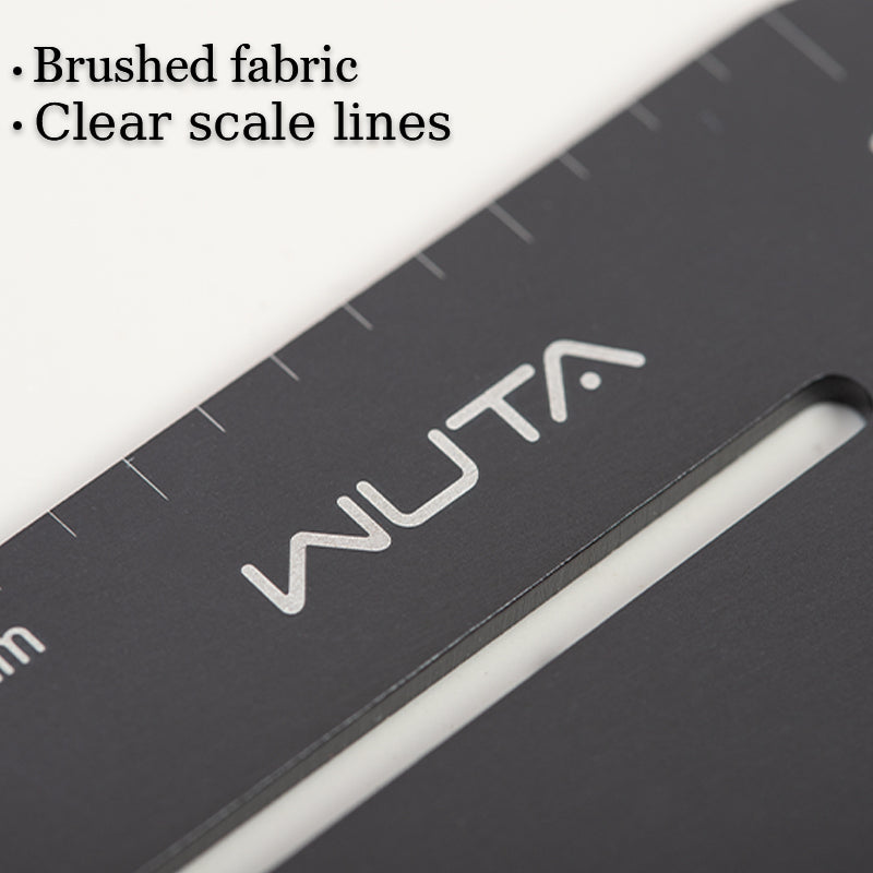 WUTA Leather Punch Aid Pulling Board Diamond Chisel Pricking Iron Aid