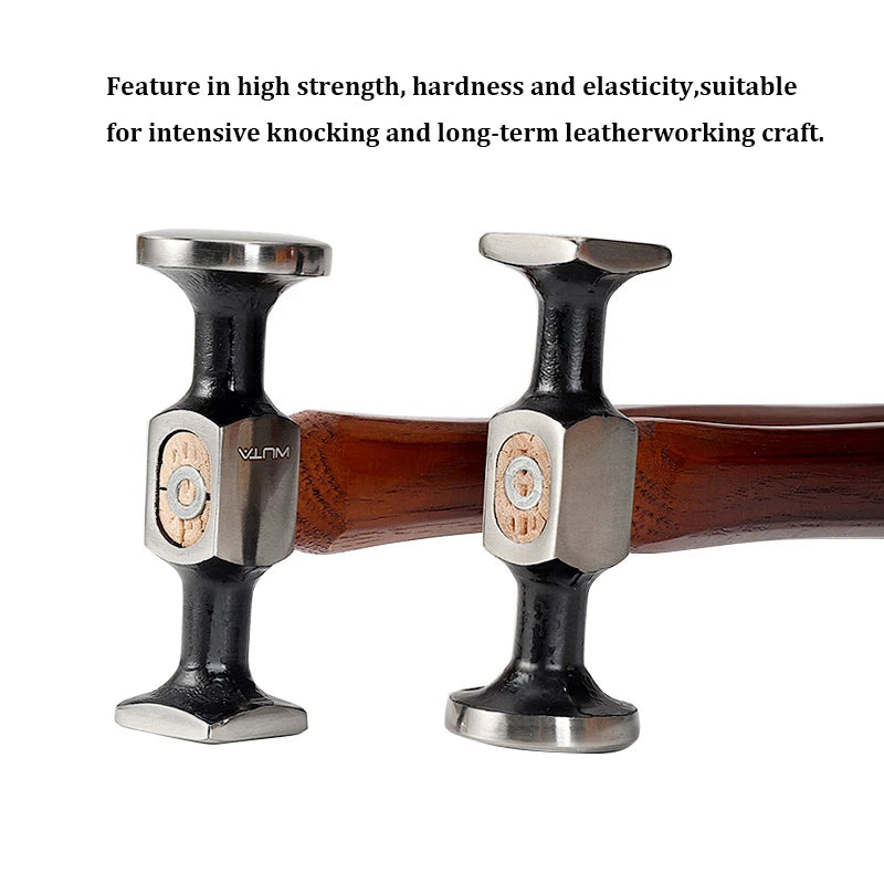 Original Design Double Head Leather Steel Hammer | WUTA