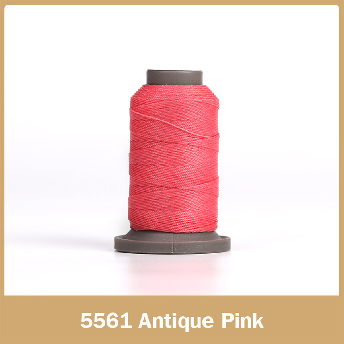 0.55mm Polyester Hand Sewing Round Wax Thread 90 Meter | WUTA