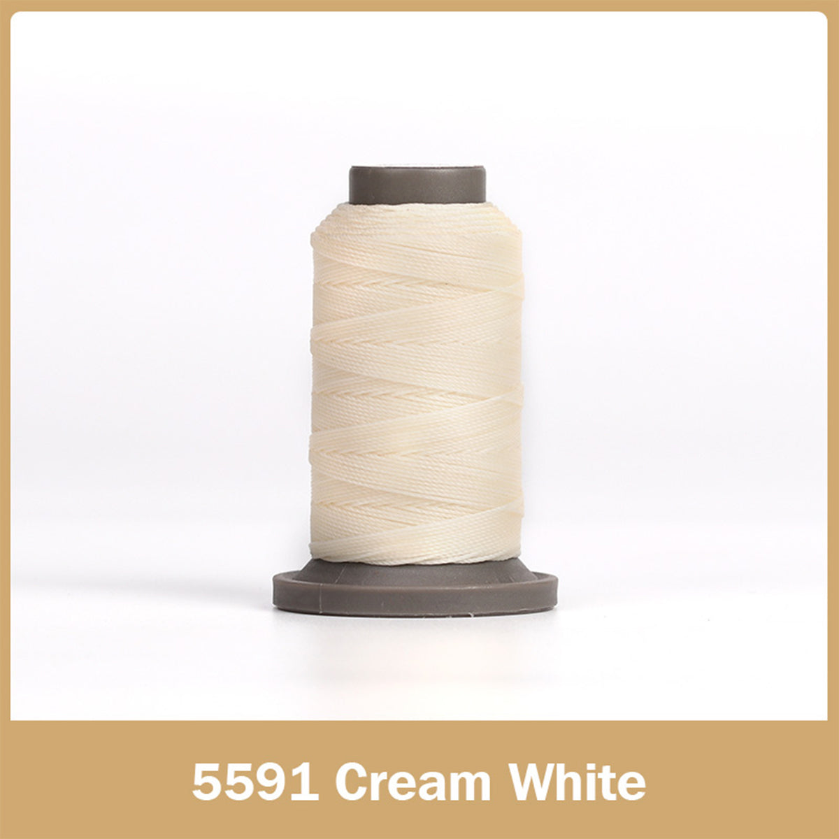 0.55mm Polyester Hand Sewing Round Wax Thread 90 Meter | WUTA