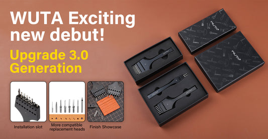 Exploring the Evolution of the Multi-Functional Interchangeable Head Leather Tools-1st to 3rd Generation