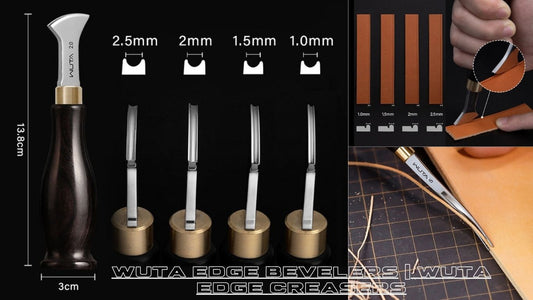 Belt Edge Finishing Guide: How to Choose the Right Creaser & Edge Beveler for Leather Belts