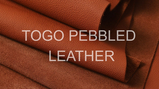 Wuta Togo Calfskin Leather: Premium Pebbled Leather for Small Leather Goods