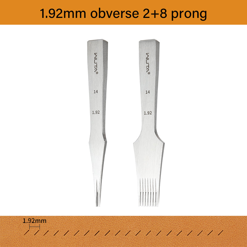 3.0 Leather Chisel French Style Pricking Iron Die-steel Leather Punching Tool |WUTA