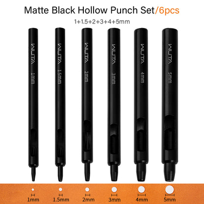 WUTA Electrophoretic Coating Round Hole Punch Leather Hollow Punch