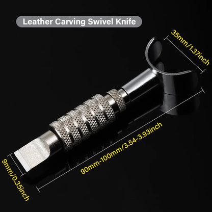 Premium Leather Stamping Tools for Professional Crafters - 20Pcs | WUTA