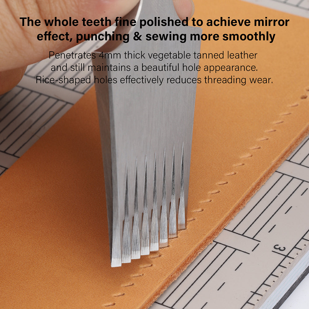 Leather Craft Chisel French Style Pricking Iron | WUTA