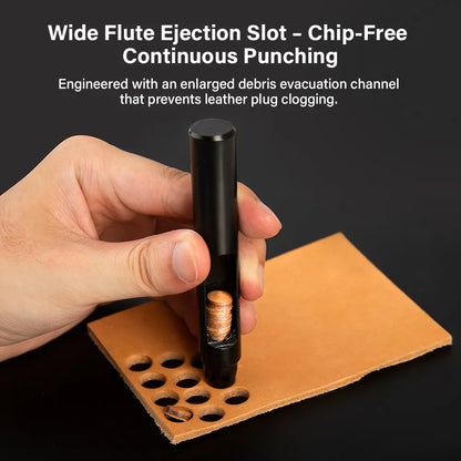 WUTA Electrophoretic Coating Round Hole Punch Leather Hollow Punch