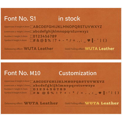 Custom Brass Stamping Letters Kit DIY Stamp Copper Numbers Alphabets Symbols Set | WUTA