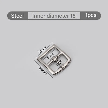 Stainless Steel Tri-Glide Belt Buckle for Leather Craft|WUTA