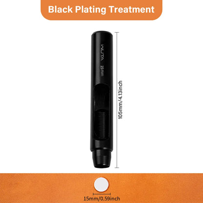 WUTA Electrophoretic Coating Round Hole Punch Leather Hollow Punch