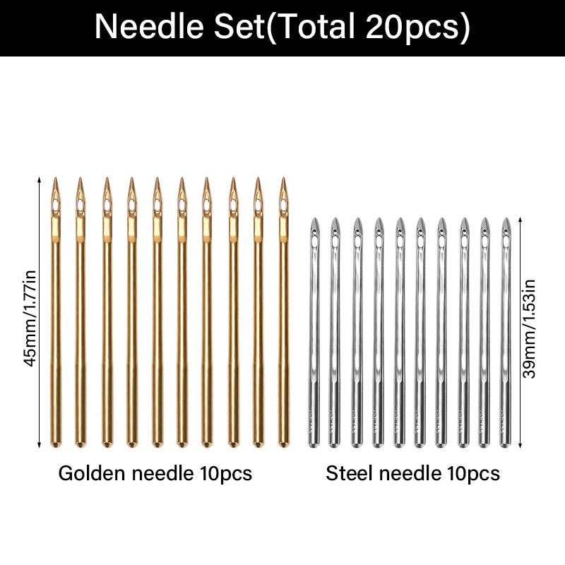 Repair Stitch Kit Leathercraft Stitch Awl Tool Set | WUTA