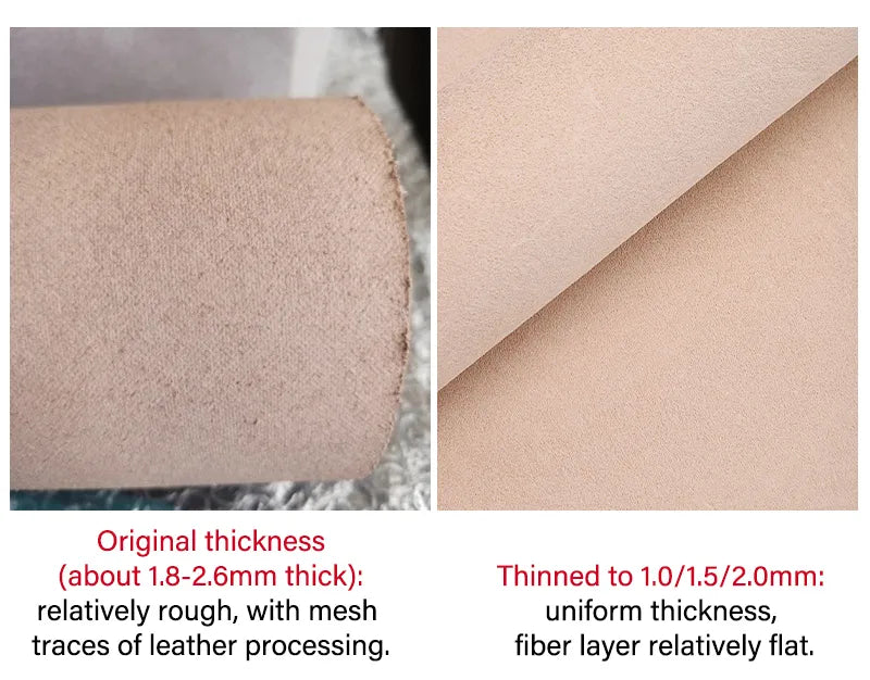 Full Grain Natural Vegetable Tanned Cowhide Leather | WUTA