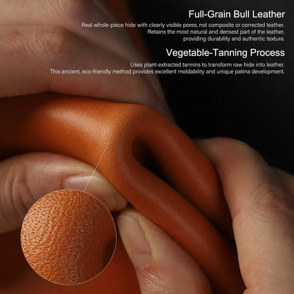 3/5 Sq ft Irregular Bull Vegetable Tanned Leather | WUTA