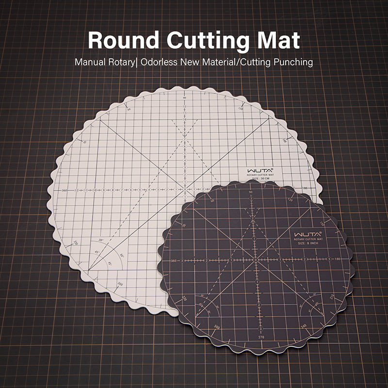 WUTA Rotating Cutting Mat Leather Tools