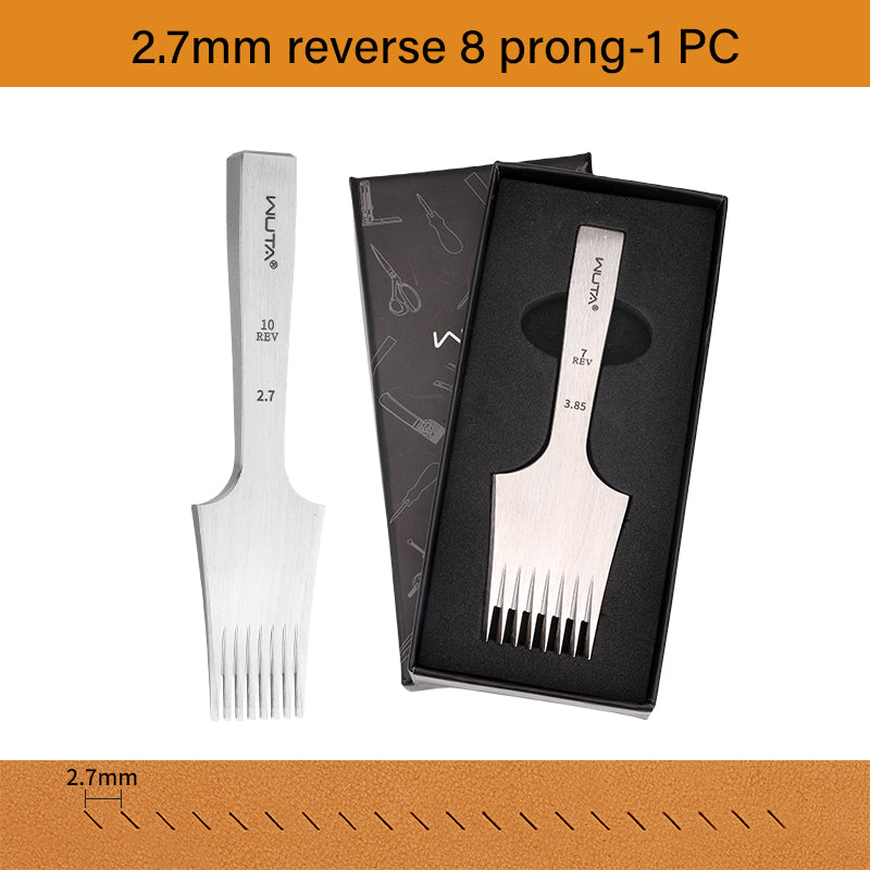 3.0 Leather Chisel French Style Pricking Iron Die-steel Leather Punching Tool |WUTA