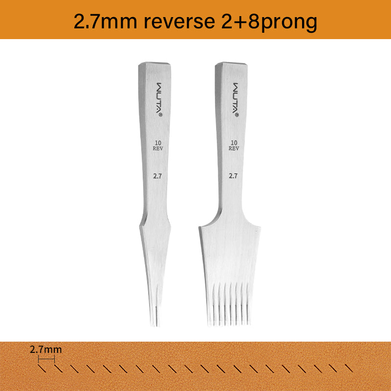 Leather Craft Chisel French Style Pricking Iron | WUTA