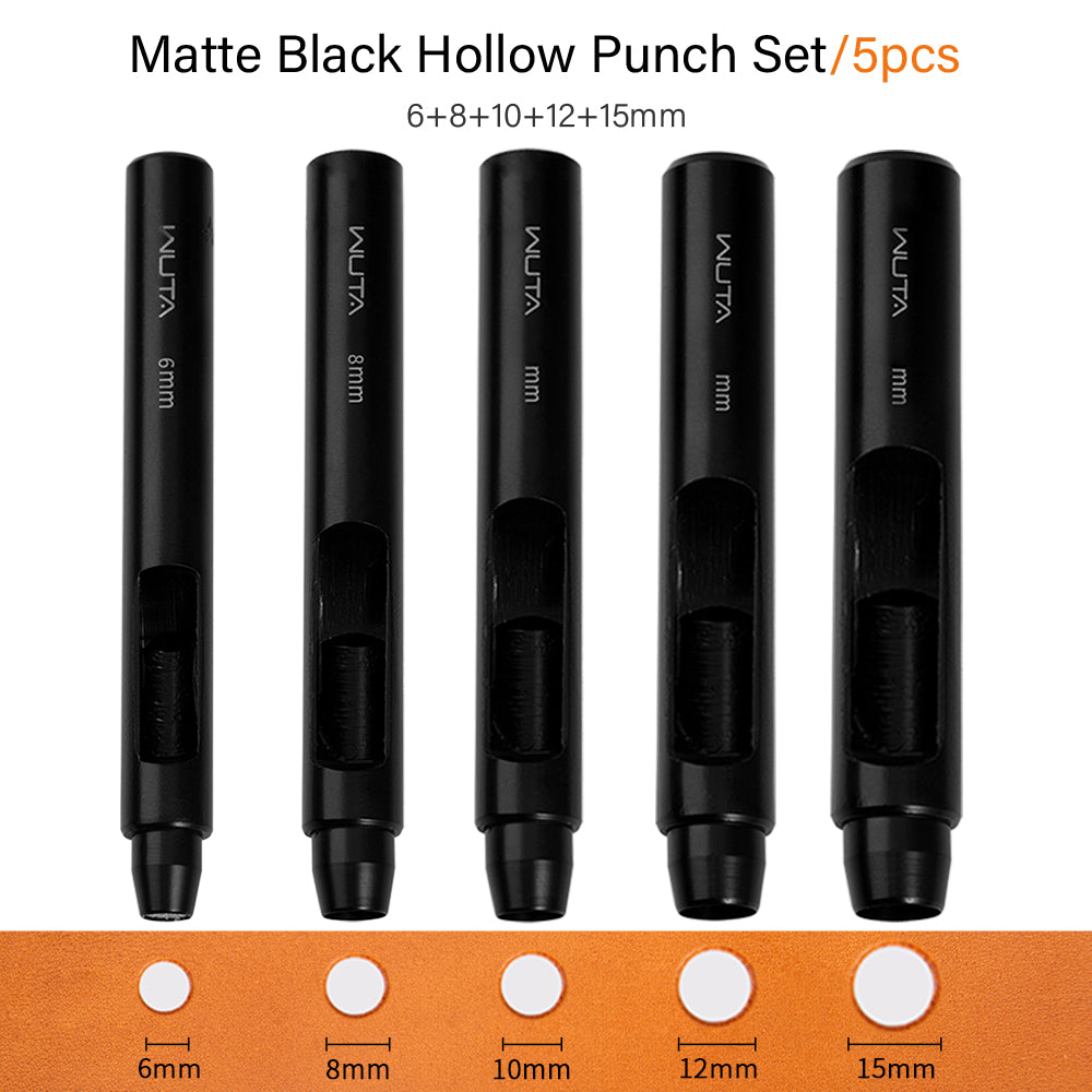 WUTA Electrophoretic Coating Round Hole Punch Leather Hollow Punch