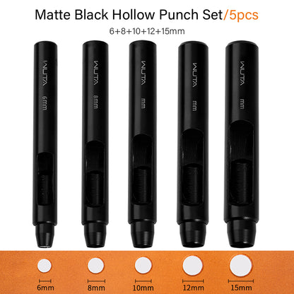 WUTA Electrophoretic Coating Round Hole Punch Leather Hollow Punch