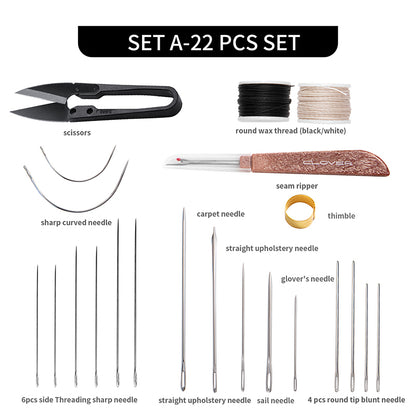 Leather Hand Sewing Repair Kit  | WUTA