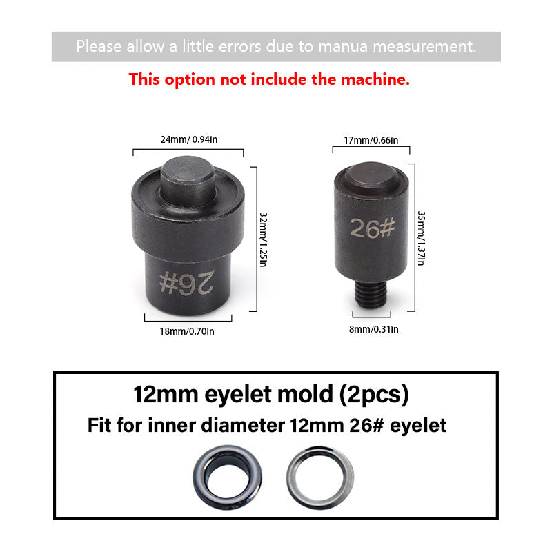 Manual Button Installation Tool Eyelet Hand Pressing Machine | WUTA