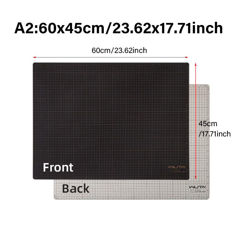 WUTA Self Healing Cutting Mat for Sewing & Crafting | Professional Double-Sided Cutting Mat