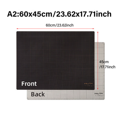 WUTA Self Healing Cutting Mat for Sewing & Crafting | Professional Double-Sided Cutting Mat