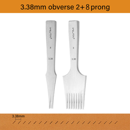 3.0 Leather Chisel French Style Pricking Iron Die-steel Leather Punching Tool |WUTA