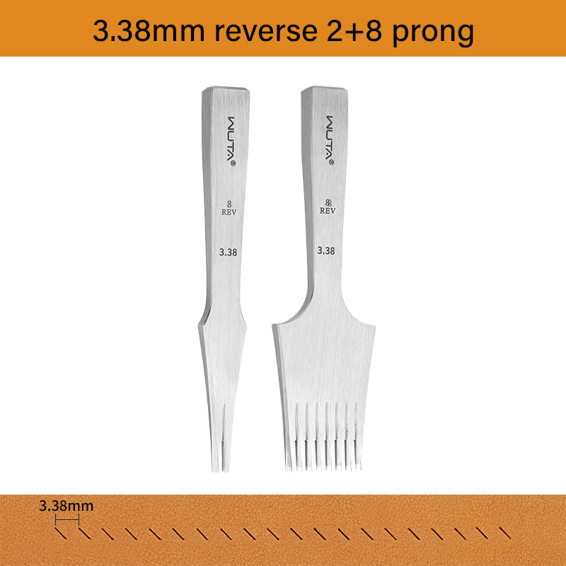 3.0 Leather Chisel French Style Pricking Iron Die-steel Leather Punching Tool |WUTA
