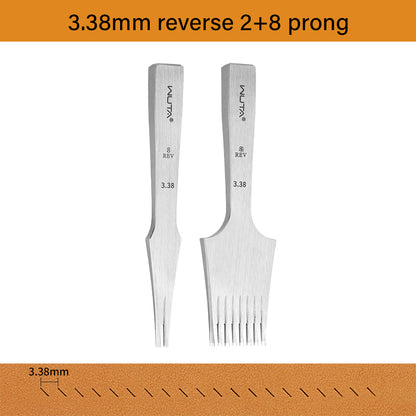 3.0 Leather Chisel French Style Pricking Iron Die-steel Leather Punching Tool |WUTA