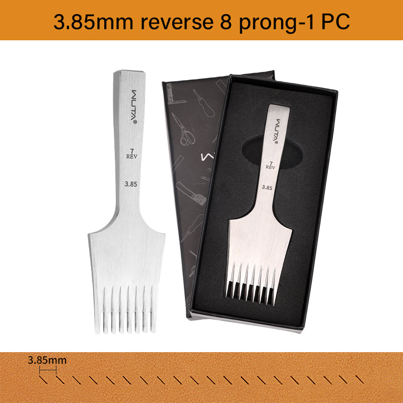 3.0 Leather Chisel French Style Pricking Iron Die-steel Leather Punching Tool |WUTA