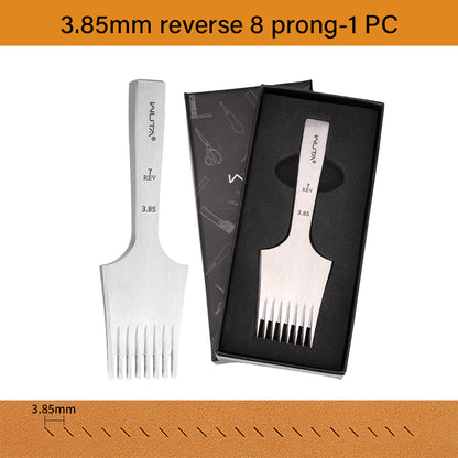 3.0 Leather Chisel French Style Pricking Iron Die-steel Leather Punching Tool |WUTA