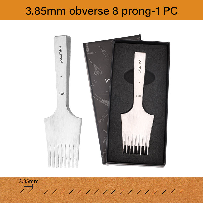 3.0 Leather Chisel French Style Pricking Iron Die-steel Leather Punching Tool |WUTA