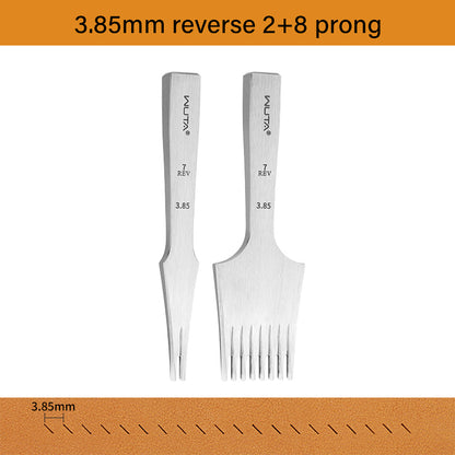 3.0 Leather Chisel French Style Pricking Iron Die-steel Leather Punching Tool |WUTA