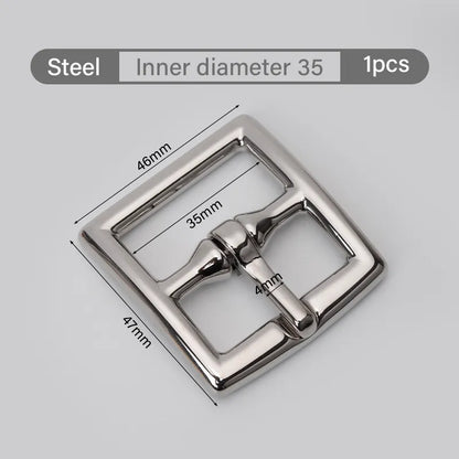 Stainless Steel Tri-Glide Belt Buckle for Leather Craft|WUTA