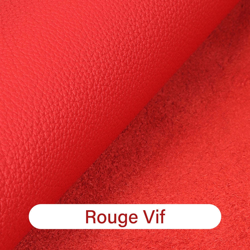 1/3/5 Sq.ft Togo Calfskin Leather Top Grain Pebbled Leather Fabric Lychee Cowhide Chrome Leather | WUTA