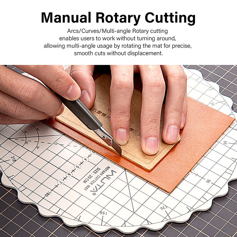 WUTA Rotating Cutting Mat Leather Tools – WUTA LEATHER