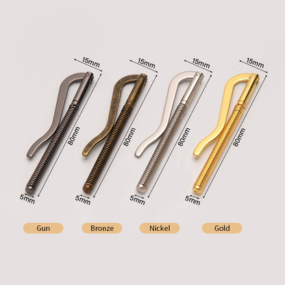 Wallet Craft Supplie Open Coil Cash Holder Clamp | WUTA