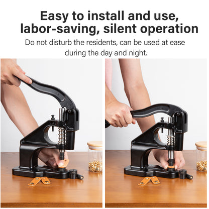 Manual Button Installation Tool Eyelet Hand Pressing Machine | WUTA