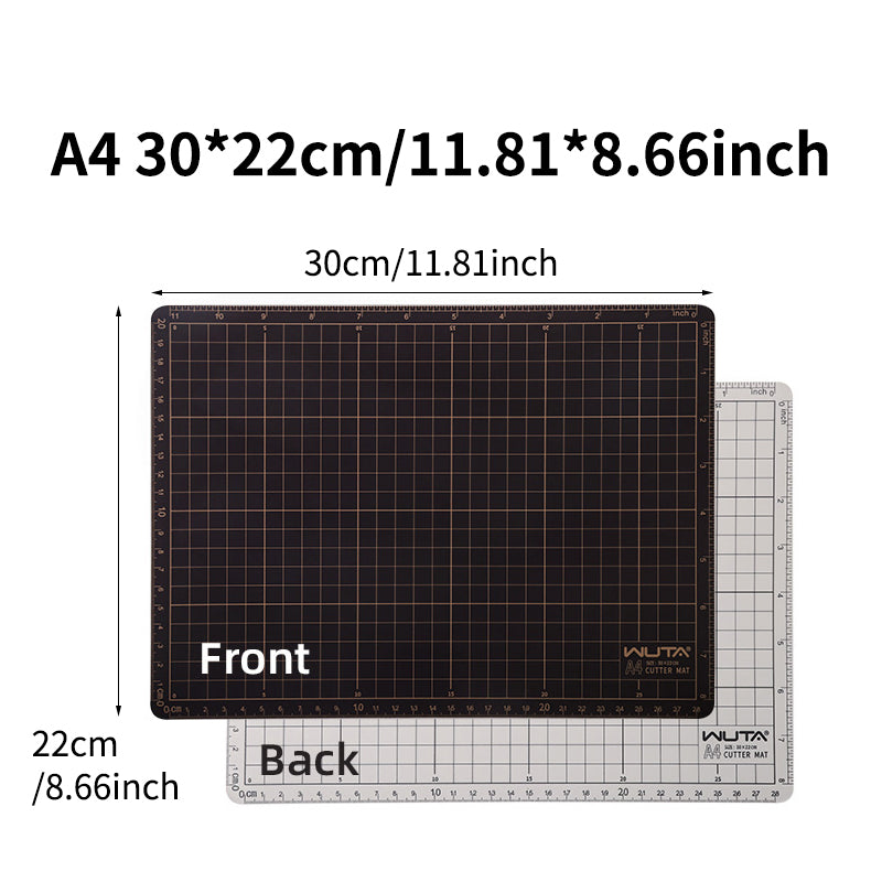 WUTA Self Healing Cutting Mat for Sewing & Crafting | Professional Double-Sided Cutting Mat
