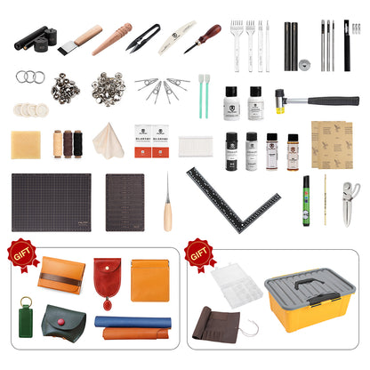 24pcs Basic Leather Craft Tool Set | WUTA