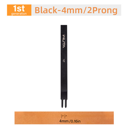 High Polished Leather Chisel Tool Diamond Thorn Iron Hole Punch| WUTA