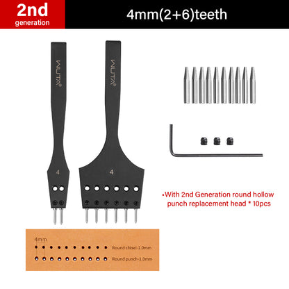 Herausnehmbarer Kreis Lederlochstanze