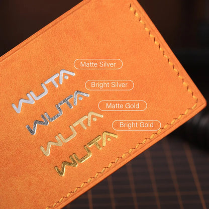 Germany Hot Stamping Foil Letterpress Leather Craft Tools | WUTA