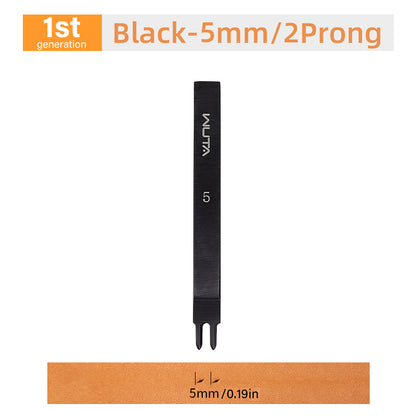High Polished Leather Chisel Tool Diamond Thorn Iron Hole Punch| WUTA