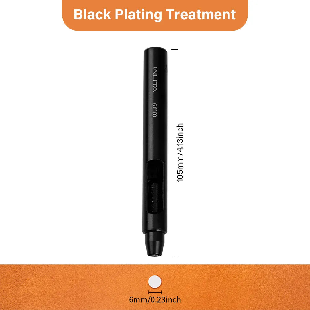 WUTA Electrophoretic Coating Round Hole Punch Leather Hollow Punch