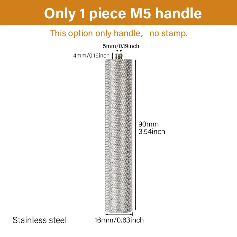 Brass Stamping Letters Kits Numbers Alphabets Symbols Characters Embossing Molds Leather Stamping Tool|WUTA