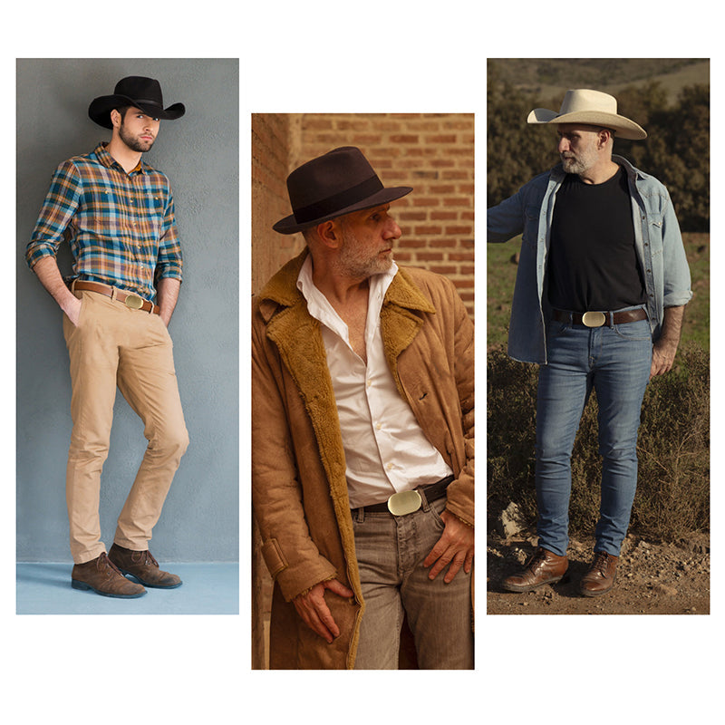 Solid Brass Belt Buckle Pure Copper Women Men's Pin Buckle Manual DIY Leather Craft Hardware | WUTA